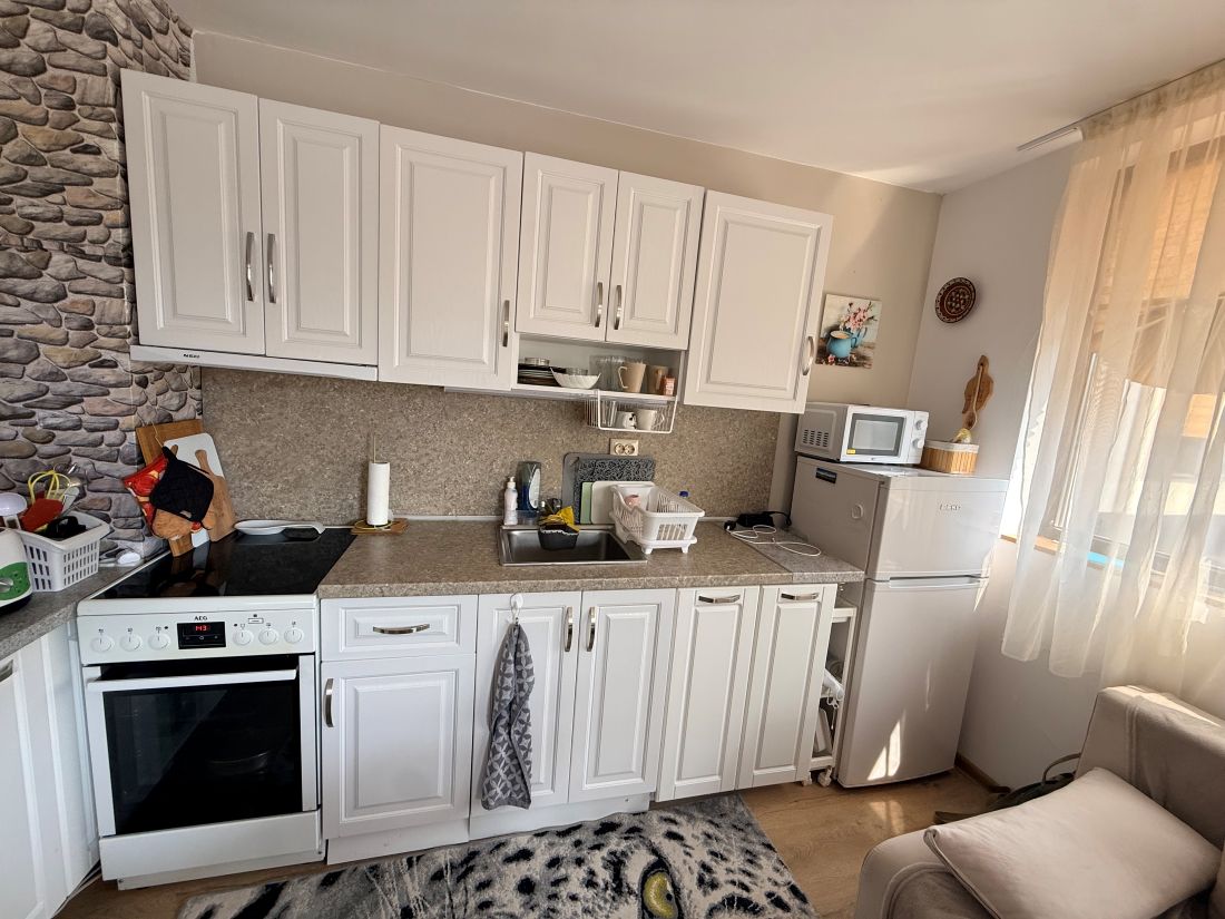 Park Lane Bansko furnished apartment kitchen area